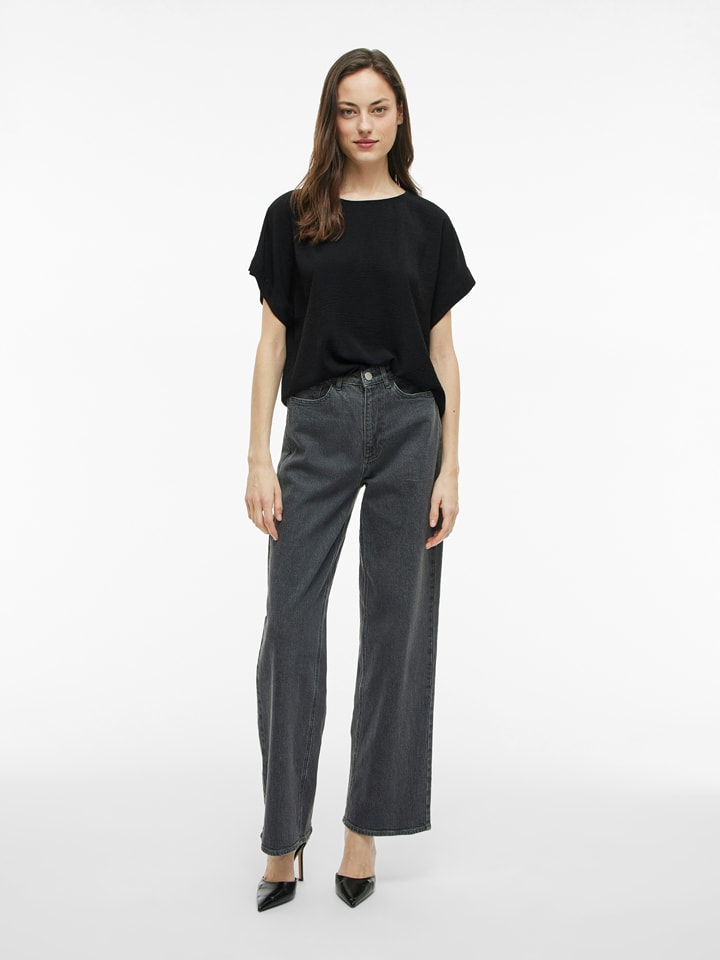 Vila Koszulka w kolorze czarnym rozmiar: 38