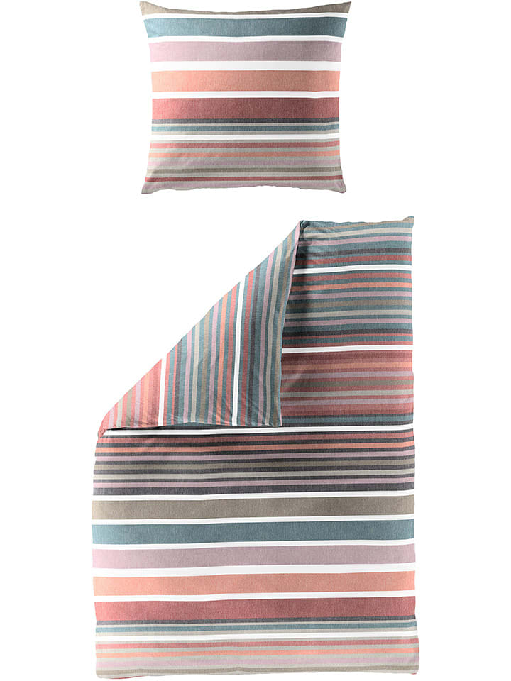 Bierbaum Komplet pościeli renforcé ze wzorem rozmiar: 155x220 cm