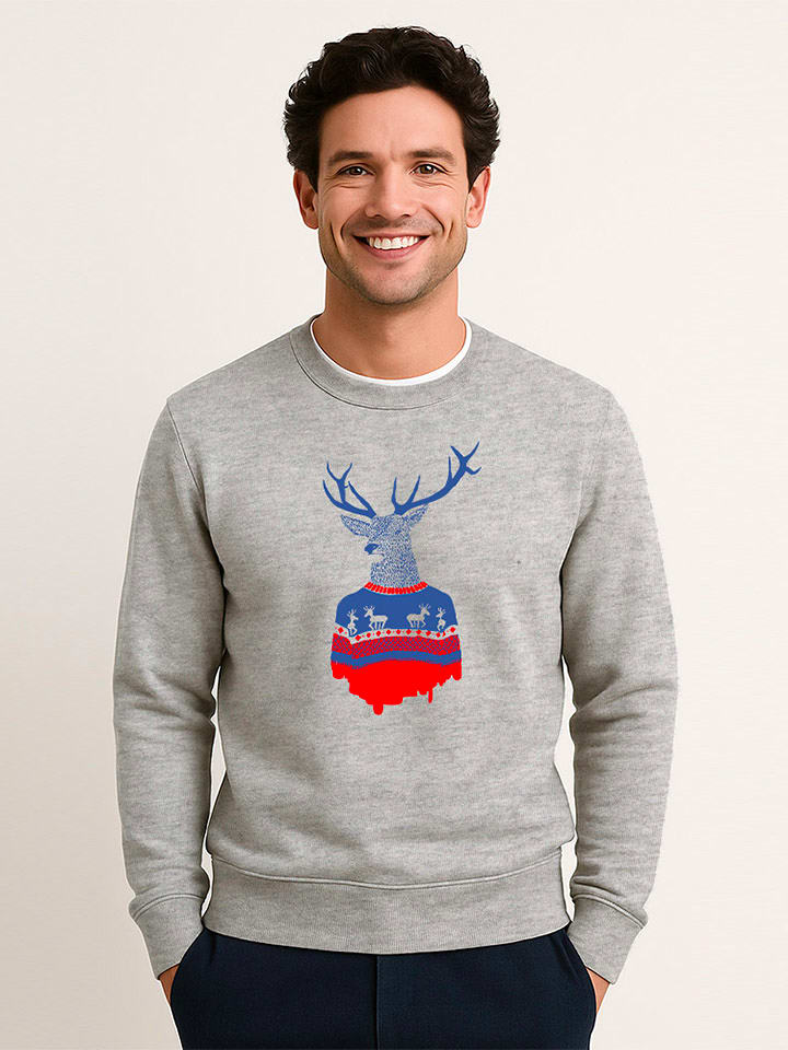 WOOOP Bluza w kolorze szarym rozmiar: M