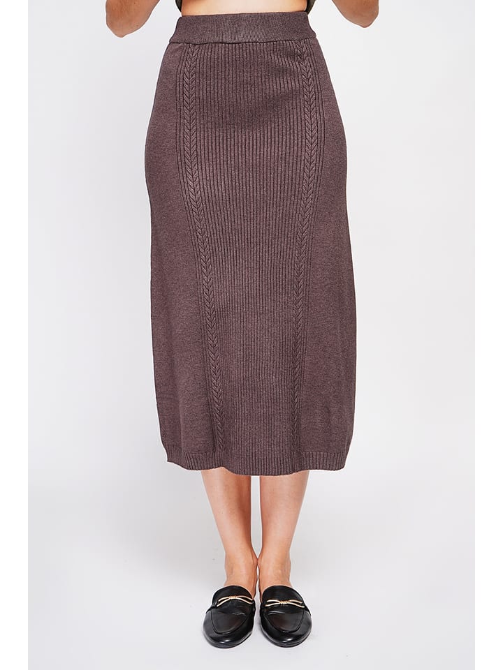 William de Faye Spódnica w kolorze brązowym rozmiar: 40