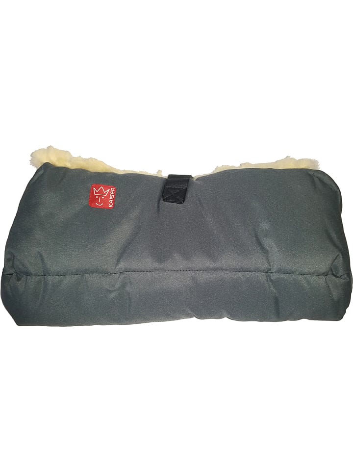 Kaiser Naturfellprodukte Ogrzewacz wełniany "Biggy" w kolorze antracytowym do rąk - 45 x 22 cm rozmiar: onesize