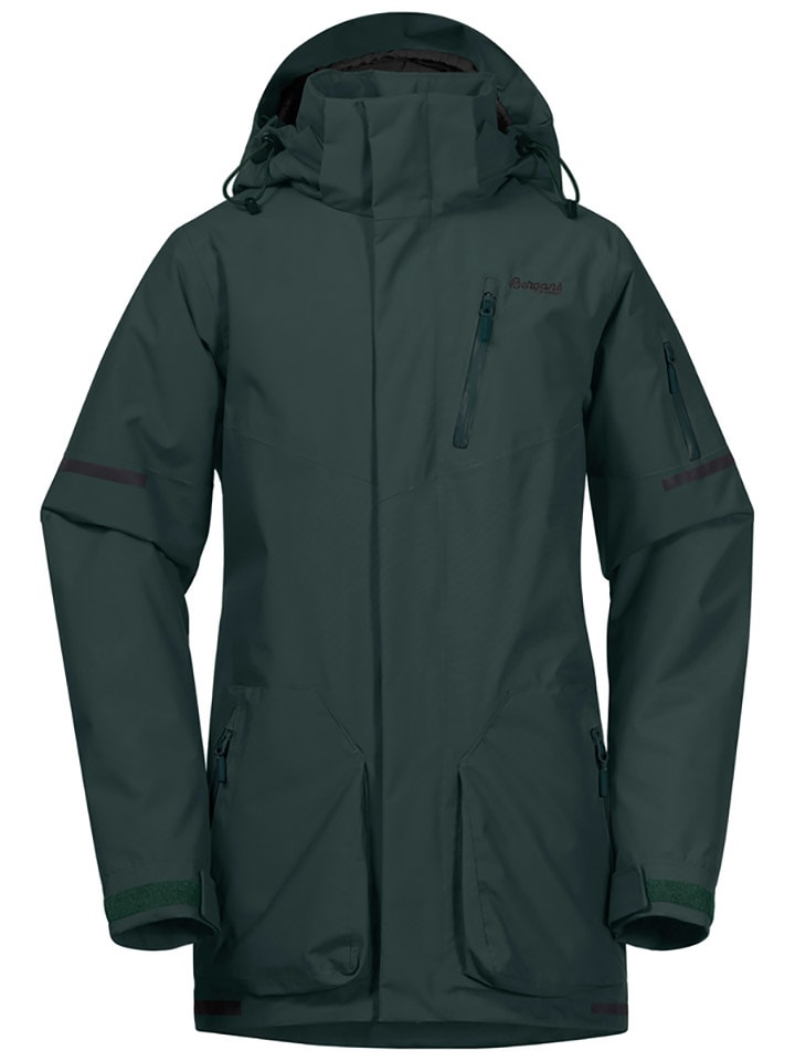 Bergans Kurtka narciarska w kolorze ciemnozielonym rozmiar: 128
