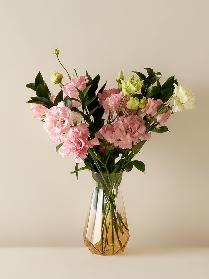 BELLA MAISON Wazon "Linda" w kolorze żółtym - wys. 20 x Ø 11 cm rozmiar: onesize