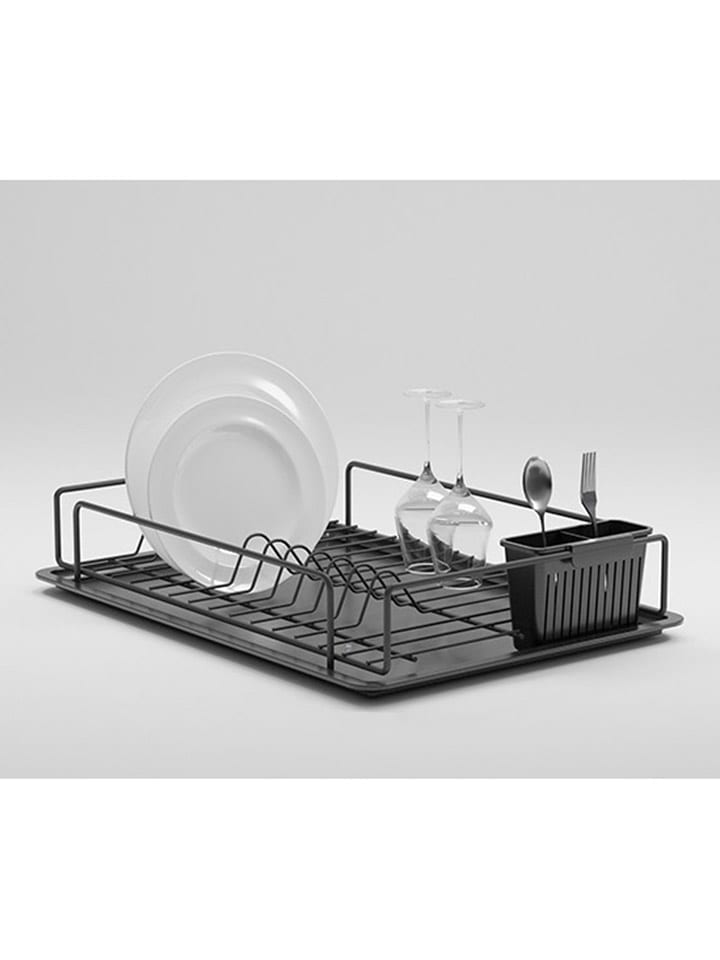 Violeta Home Suszarka w kolorze czarnym do naczyń - 29,5 x 35,5 x 9,5 cm rozmiar: onesize