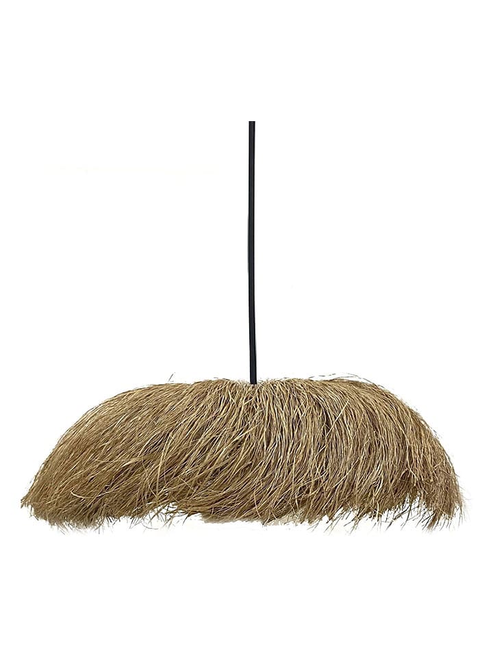 lumisky Lampa wisząca "Havana" w kolorze jasnobrązowym - wys. 22 x Ø 75 cm rozmiar: onesize