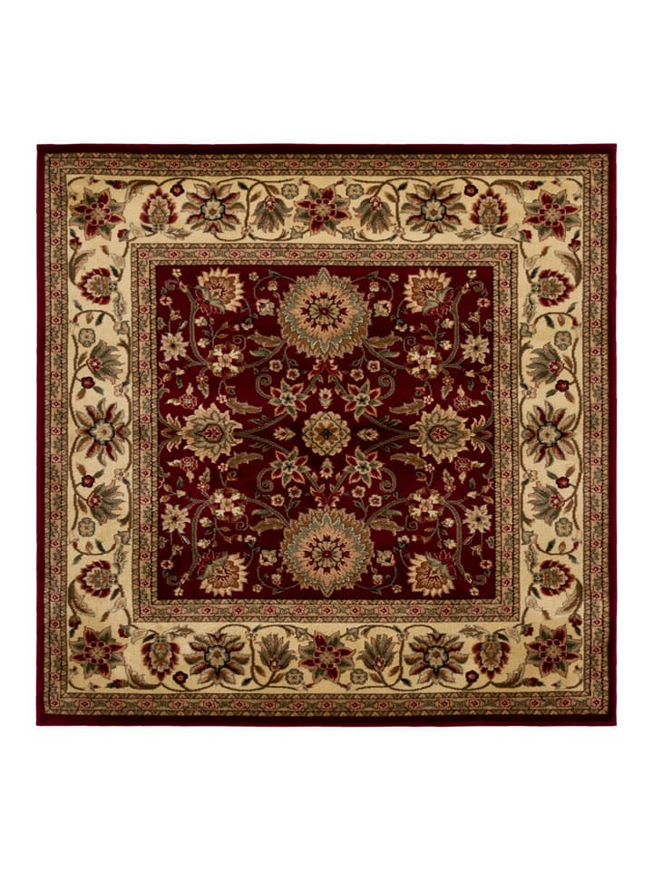 Safavieh Dywan "Lyndhurst" w kolorze czerwono-beżowym rozmiar: 183x183 cm