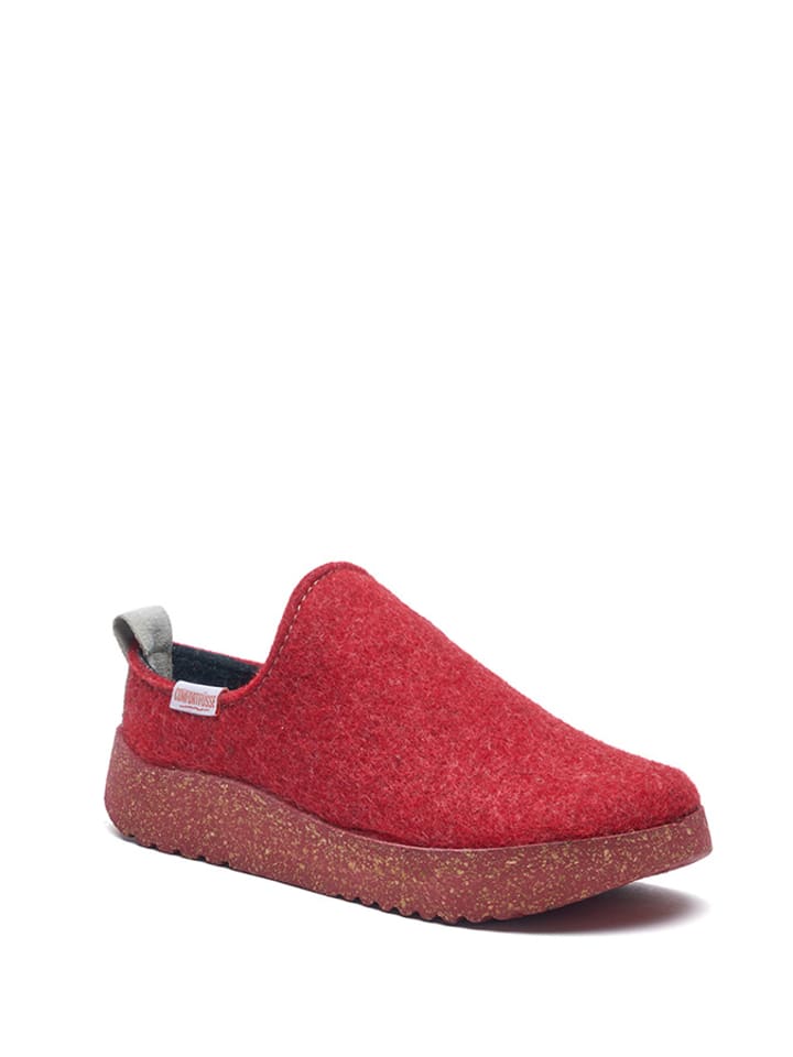 Comfortfusse Kapcie w kolorze czerwonym rozmiar: 40