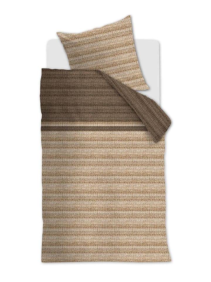 Beddinghouse Komplet pościeli "Lorena" w kolorze brązowo-beżowym rozmiar: 135x200 cm