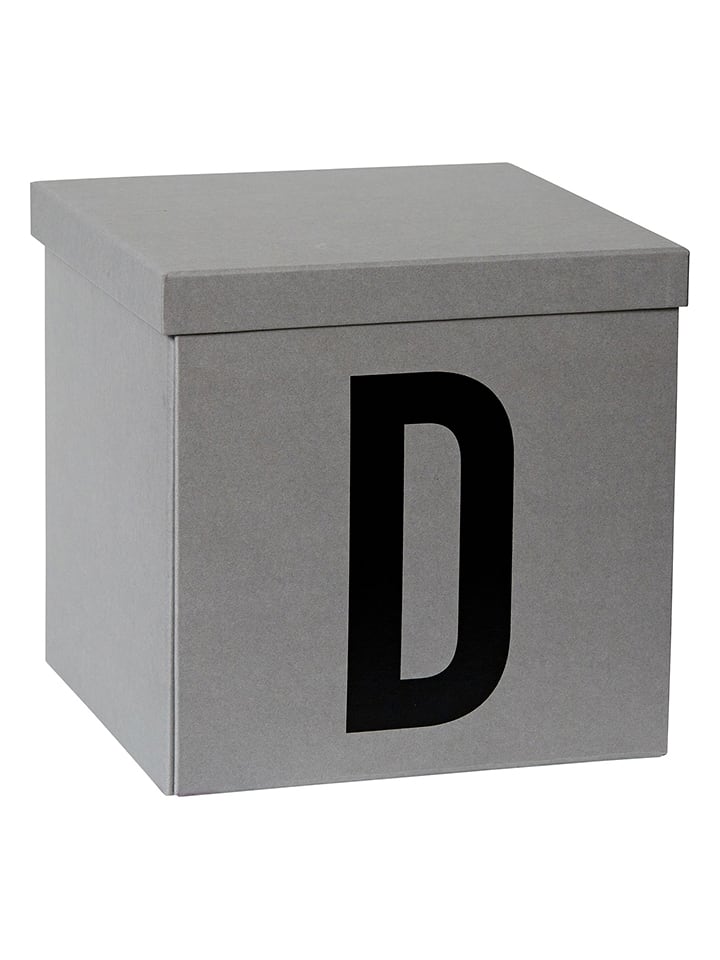 STORE IT Skrzynia "D" w kolorze szarym do przechowywania - 30 x 30 x 30 cm rozmiar: onesize
