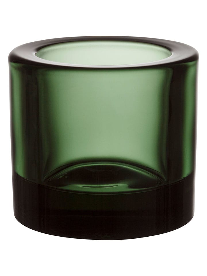 iittala Świecznik "Kivi" w kolorze zielonym - wys. 7 cm rozmiar: onesize