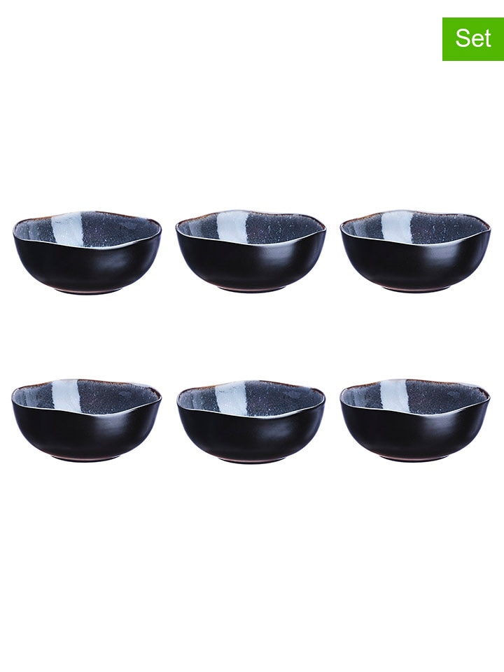 Björn Miski (6 szt.) "Iris" w kolorze granatowym - Ø 16,5 cm rozmiar: onesize