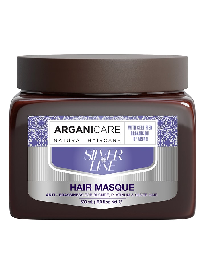Argani Care Srebrna maska do włosów - 500 ml rozmiar: onesize