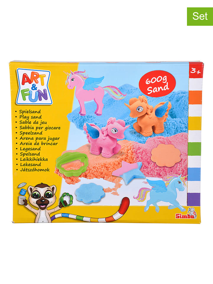 Simba Zestaw do zabawy piaskiem "Unicorn" - 3+ rozmiar: onesize