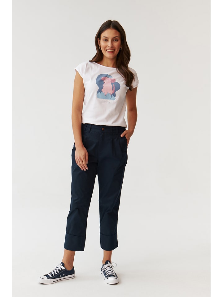 TATUUM Spodnie w kolorze granatowym rozmiar: 44