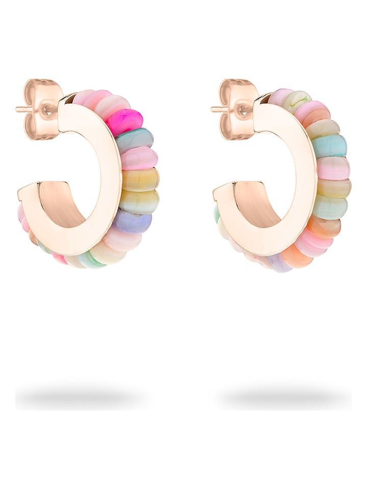 Tamaris Kolczyki-półkreole z kamieniami ozdobnymi rozmiar: onesize