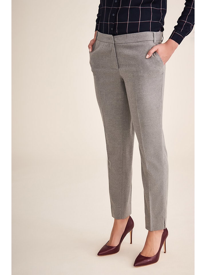 TATUUM Spodnie garniturowe w kolorze szarym rozmiar: 36