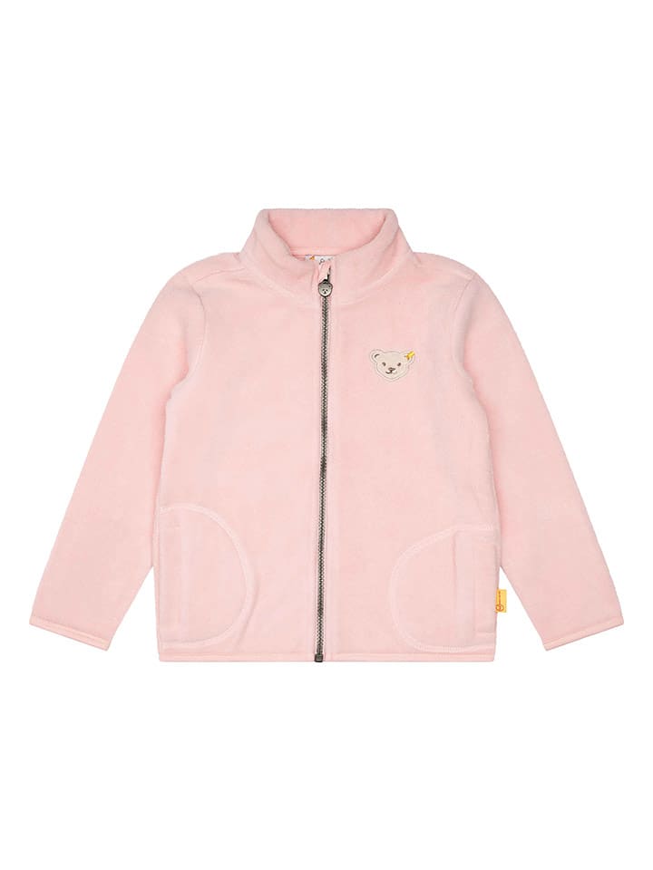 Steiff Kurtka polarowa w kolorze jasnoróżowym rozmiar: 122