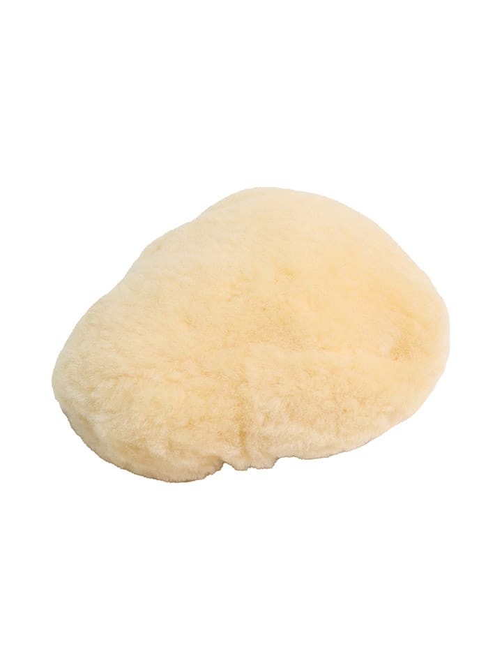 Kaiser Naturfellprodukte Poszewka wełniana w kolorze kremowym na siodełko rowerowe rozmiar: 2