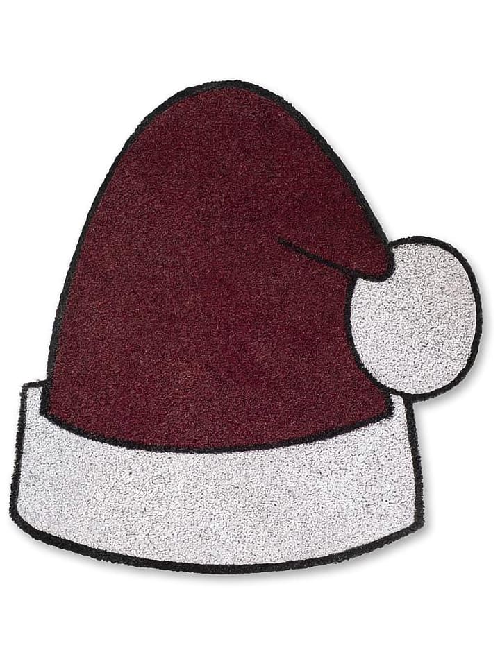 Madre Selva Wycieraczka w kolorze czerwonym - 60 x 55 cm rozmiar: onesize