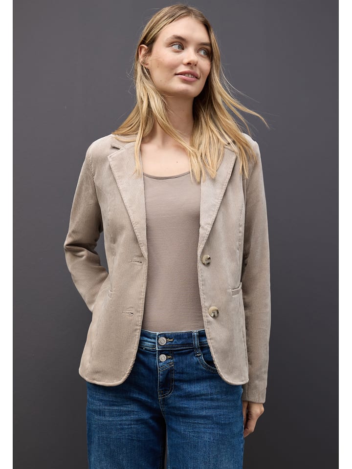 Cecil Blezer sztruksowy w kolorze szarobrązowym rozmiar: 40