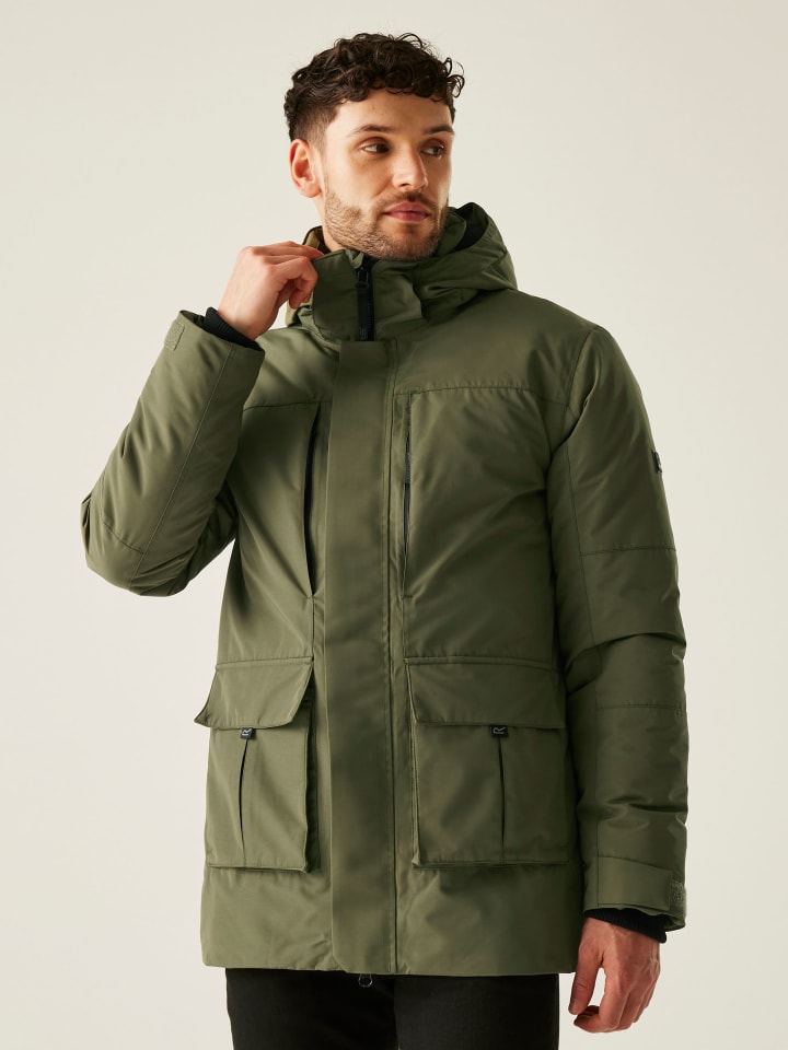 Regatta Kurtka zimowa "Marron" w kolorze khaki rozmiar: 3XL
