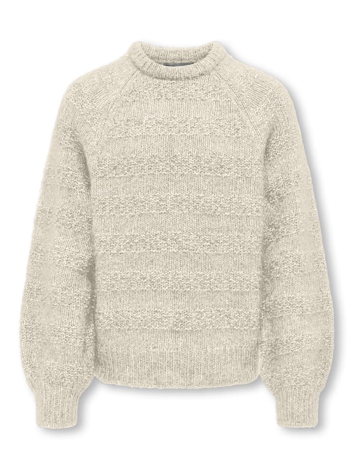 KIDS ONLY Sweter "Klarisa" w kolorze kremowym rozmiar: 134/140