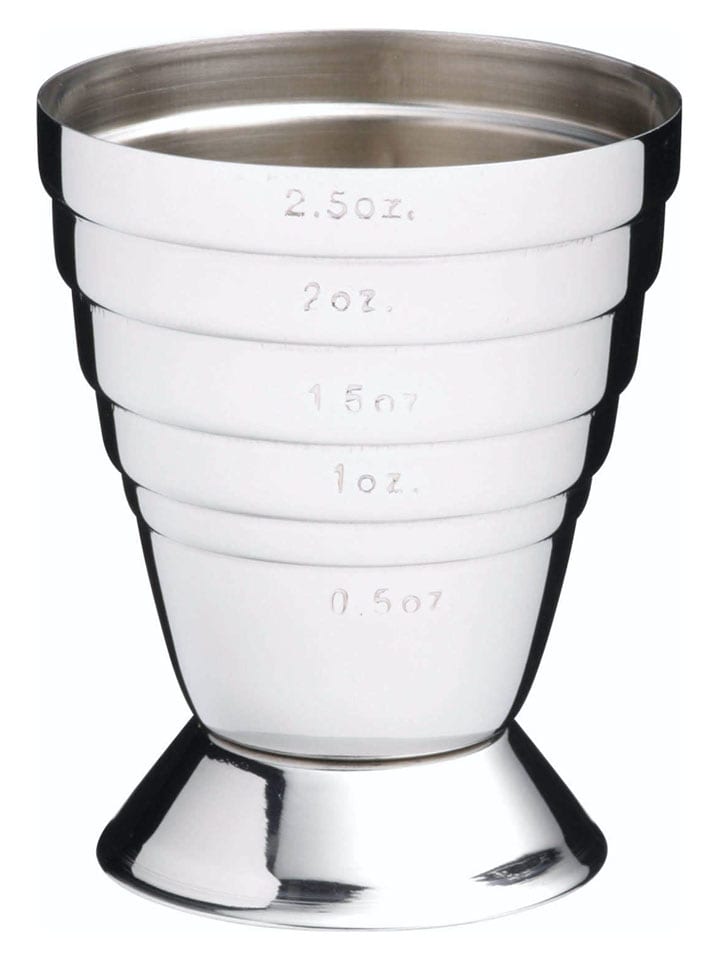 BarCraft Miarka w kolorze srebrnym rozmiar: onesize