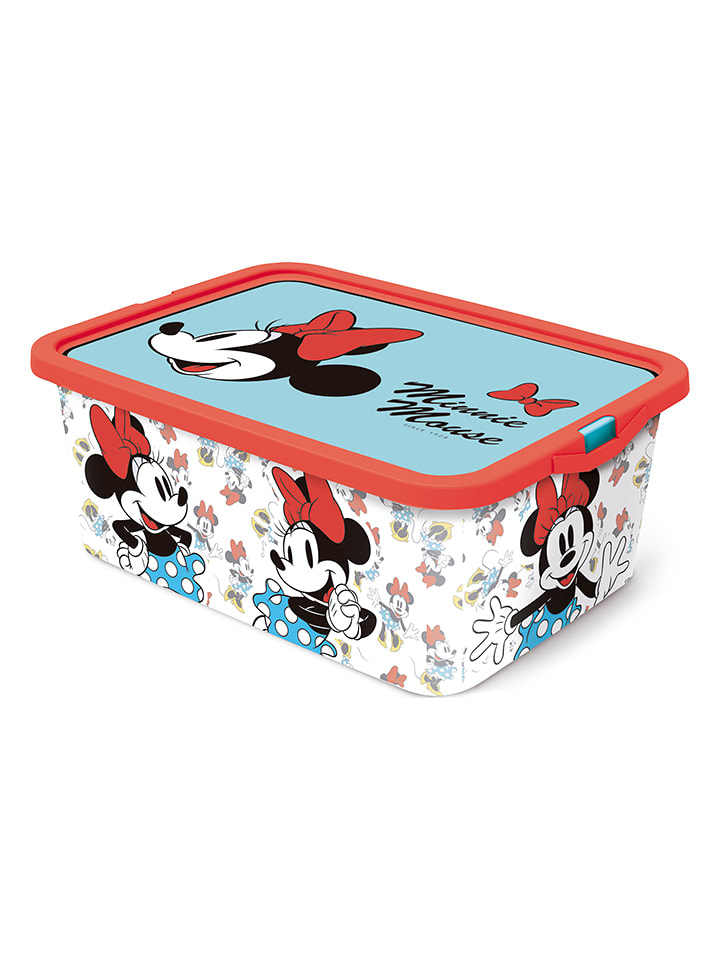 Disney Minnie Mouse Pudełko "Minni Vintage" w kolorze czerwonym - 40 x 30 x 15,5 cm rozmiar: onesize