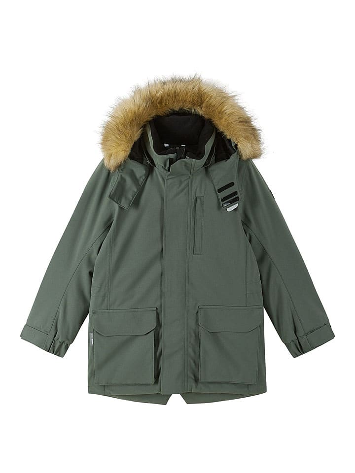 Reima Parka "Ajaton" w kolorze khaki rozmiar: 110