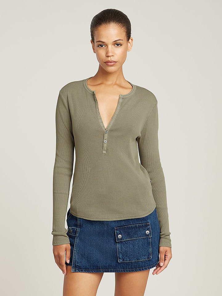 G-Star Koszulka w kolorze khaki rozmiar: XS