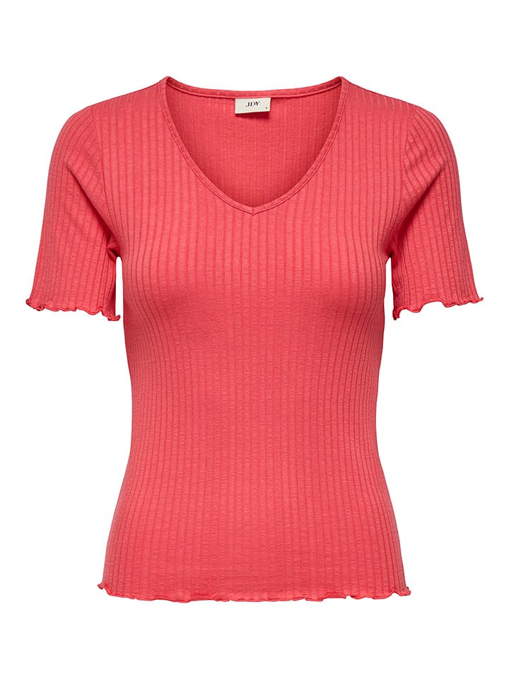 JDY Koszulka w kolorze czerwonym rozmiar: M