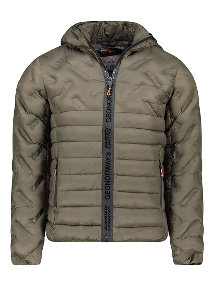 Geographical Norway Kurtka pikowana "Burator" w kolorze khaki rozmiar: 152