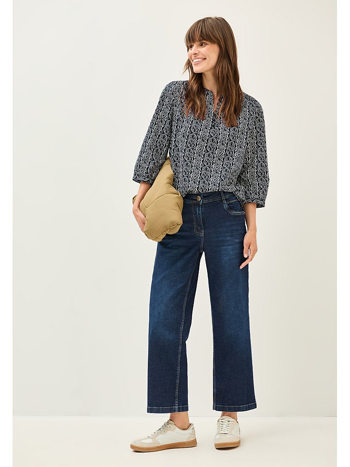 Cecil Bluzka w kolorze granatowo-białym rozmiar: M