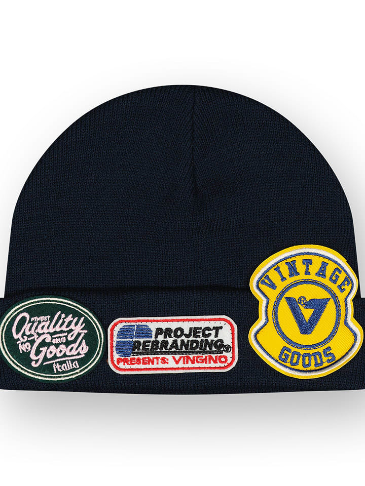 Vingino Czapka "Vad" w kolorze granatowym rozmiar: 146-164