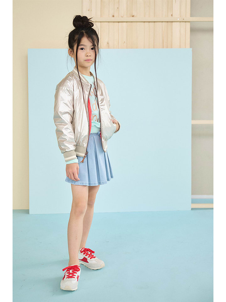 No-No Spódnica dżinsowa "Sella" w kolorze błękitnym rozmiar: 158/164