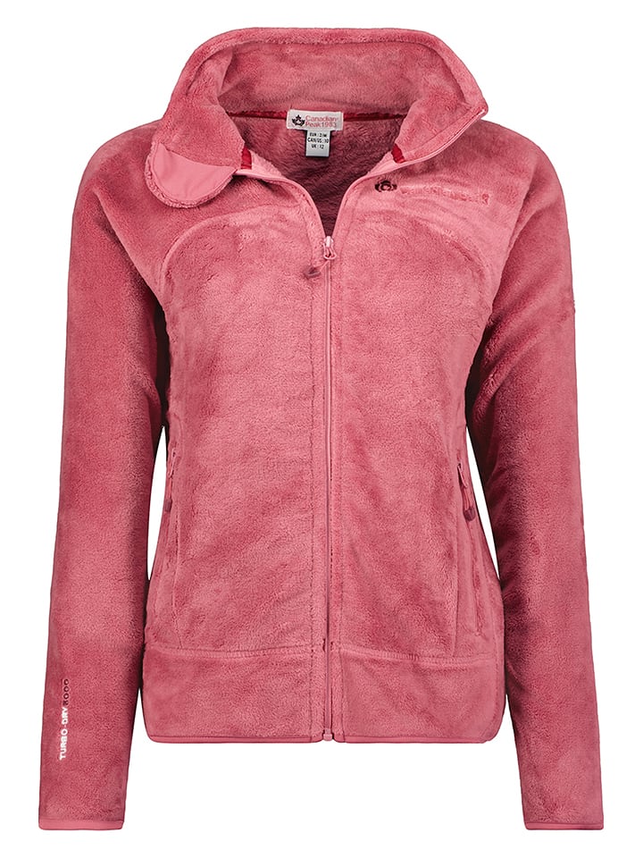 Canadian Peak Kurtka polarowa "Udilas" w kolorze jasnoróżowym rozmiar: S