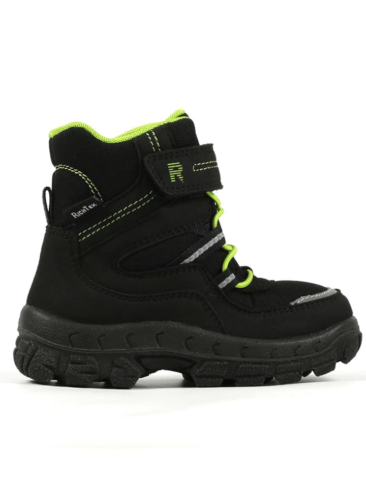 Richter Shoes Botki zimowe "Davos" w kolorze czarnym rozmiar: 31
