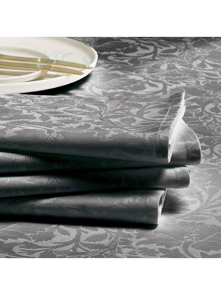 CXL by Christian Lacroix Serwetki (4 szt.) w kolorze antracytowym rozmiar: 50x50 cm