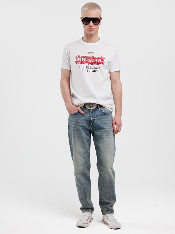 BIG STAR Koszulka w kolorze białym rozmiar: 4XL