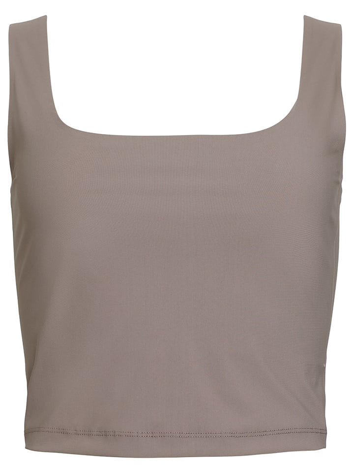 Rethinkit Top sportowy "Alice" w kolorze khaki rozmiar: XL