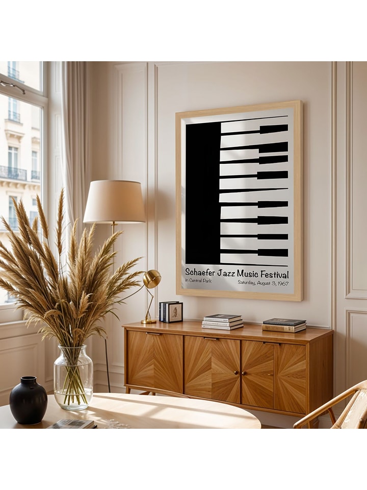 Wallity Druk artystyczny w ramce rozmiar: 55x75 cm