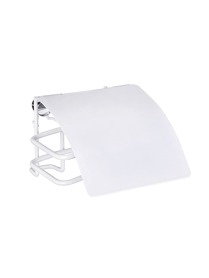 Wenko Uchwyt w kolorze białym na papier toaletowy - 14 x 9 x 14 cm rozmiar: onesize