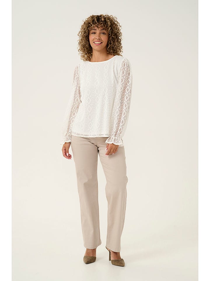 Cream Bluzka "Valerie" w kolorze białym rozmiar: 42