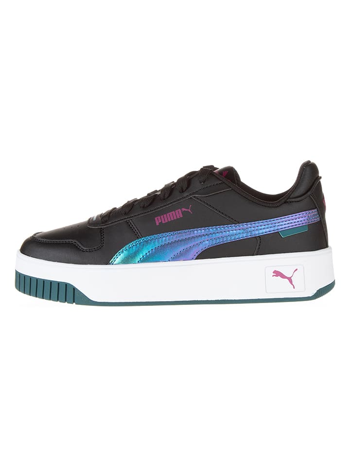 Puma Sneakersy "Carina Street Bouncy Sky" w kolorze czarno-różowo-błękitnym rozmiar: 38,5