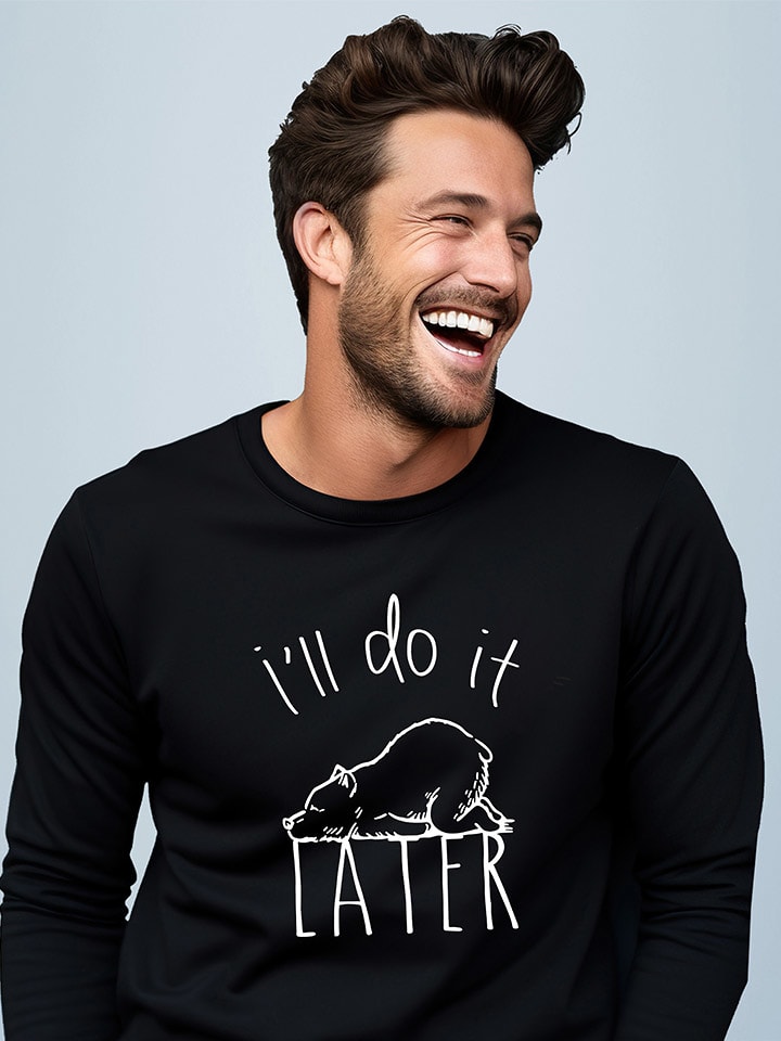 WOOOP Bluza w kolorze czarnym rozmiar: L