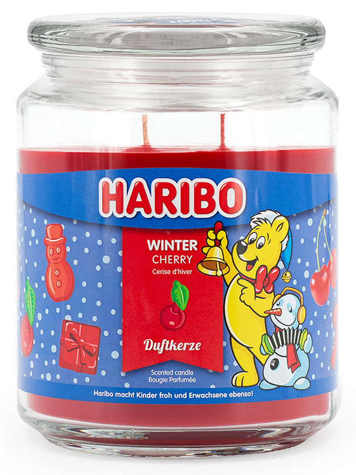 Haribo Świeca zapachowa "Haribo Winter Cherry" - 510 g rozmiar: onesize