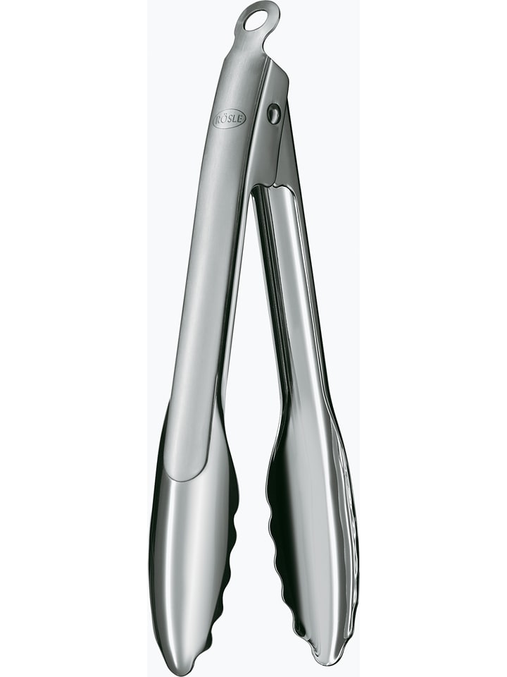 Rösle Szczypce w kolorze srebrnym - dł. 26 cm rozmiar: onesize