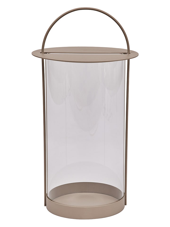 OYOY living design Lampion "Maki" w kolorze beżowym - wys. 48 cm - Ø 25 cm rozmiar: onesize