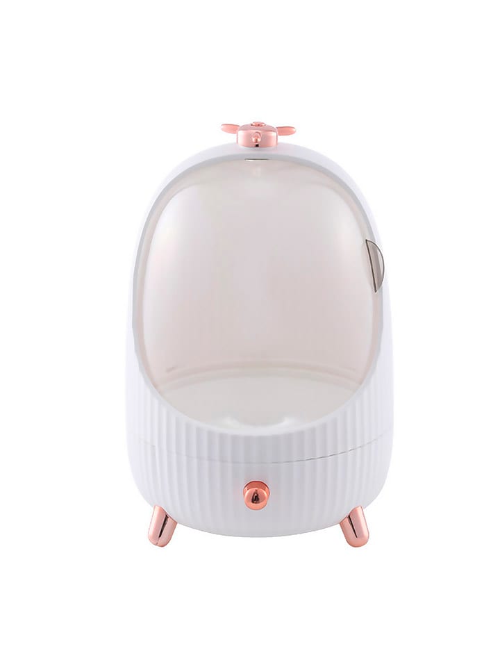 DAM Organizer LED w kolorze białym na kosmetyki - 33,5 x 23 cm rozmiar: onesize