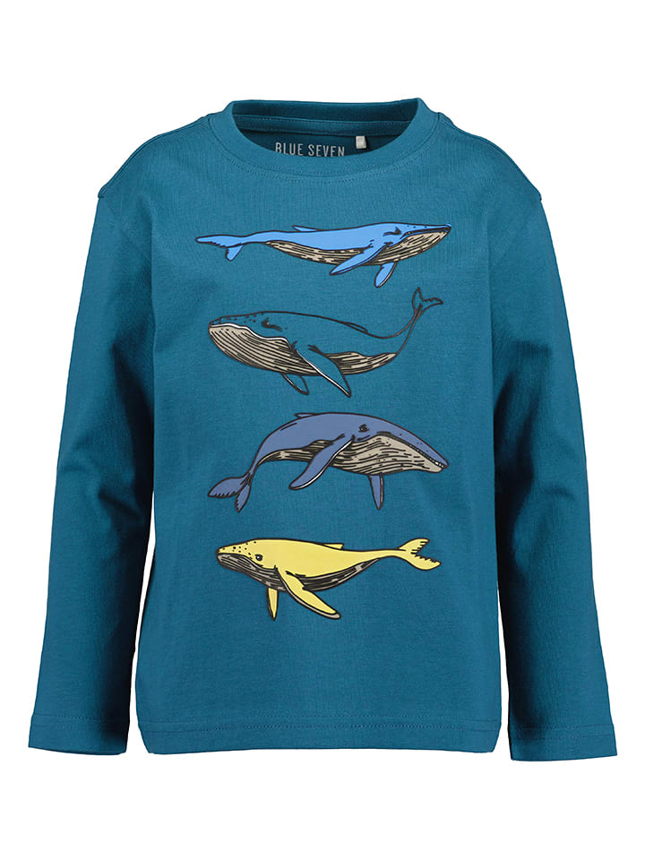 Blue Seven Koszulka w kolorze niebieskim rozmiar: 92